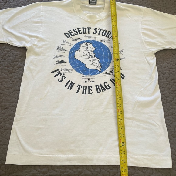 VTG Desert Storm Single Stitch T-Shirt - Picture 4 of 8